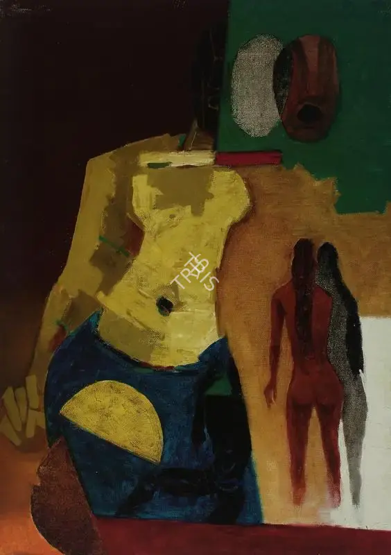 Husain, M.F. (Artist). Arrival, n.d. | Painting
