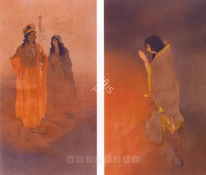 Bose, Nandalal (Artist). Untitled, n.d. | Graphic Art