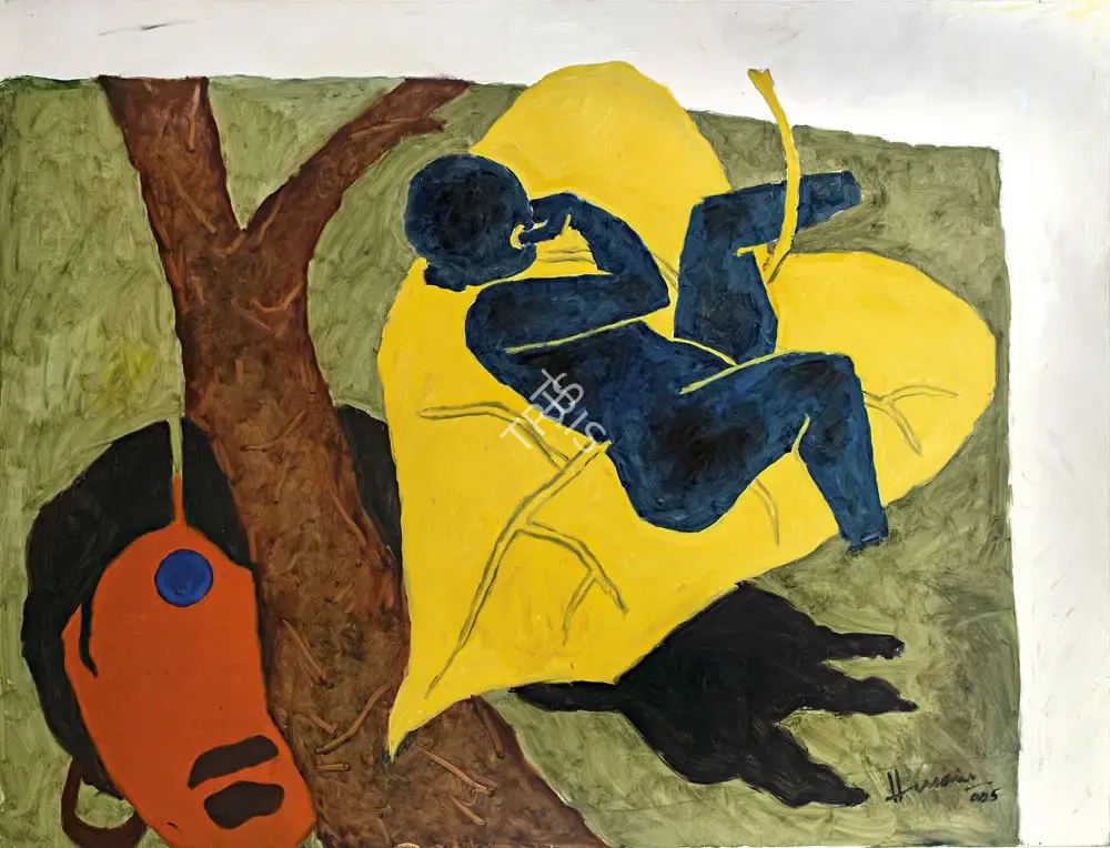 Husain, M.F. (Artist). Untitled (The Lost Continent - Series), 2005 | Painting
