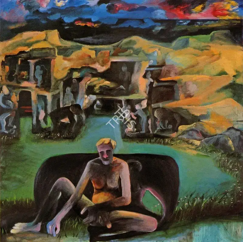 Khakhar, Bhupen P. (Painter). Fine Art Resource Catalogue, n.d. | Painting
