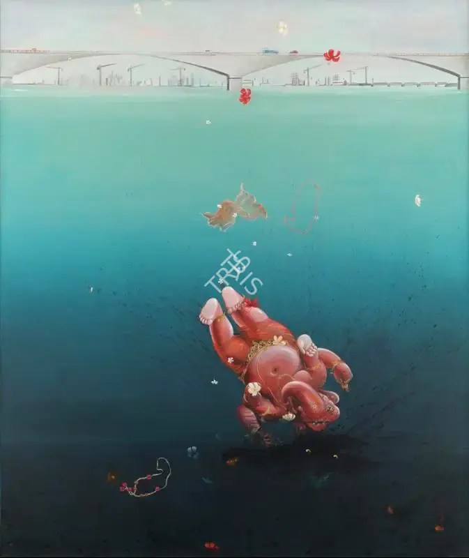 Panda, Jagannath (Artist). Untitled, 2004 | Painting