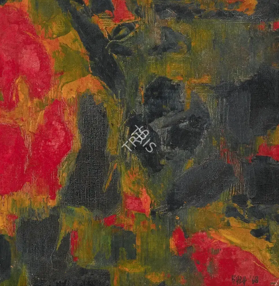 Raza, S.H. (Artist). Untitled, 1968 | Painting