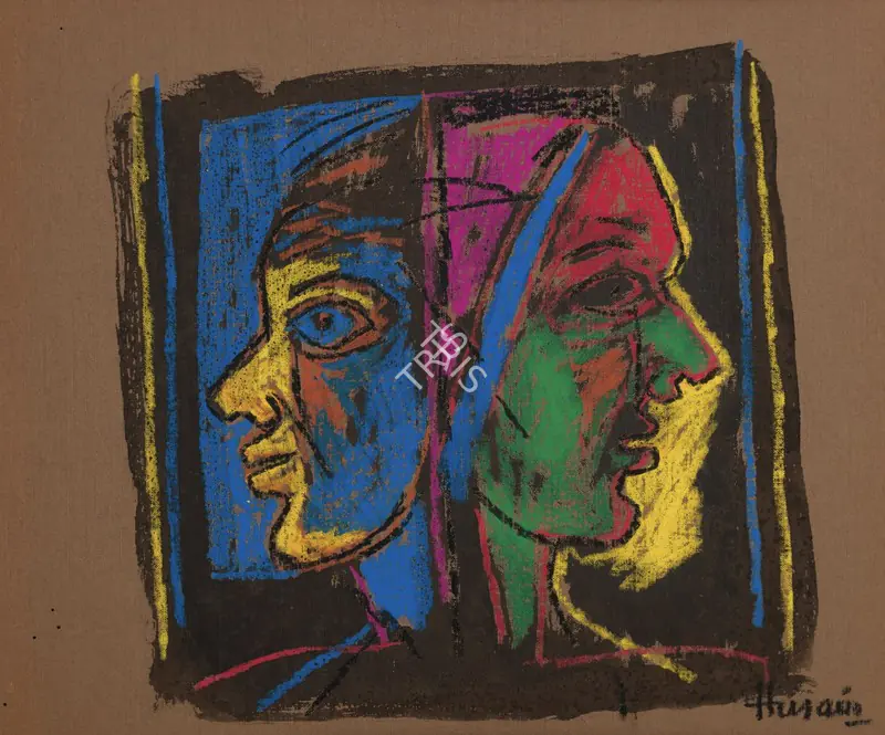 Husain, M.F. (Artist). Untitled, n.d. | Drawing