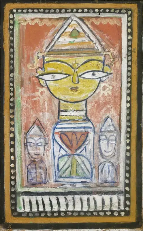 Roy, Jamini (Artist). Untitled, n.d. | Painting