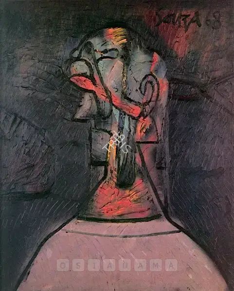 Souza, F.N. (Artist). The Pliers, 1968 | Painting