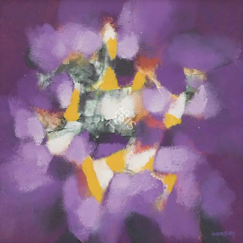 Shah, Bhanu (Artist). Untitled. Oil on canvas, 2015 | Painting | FineArts | 00417961