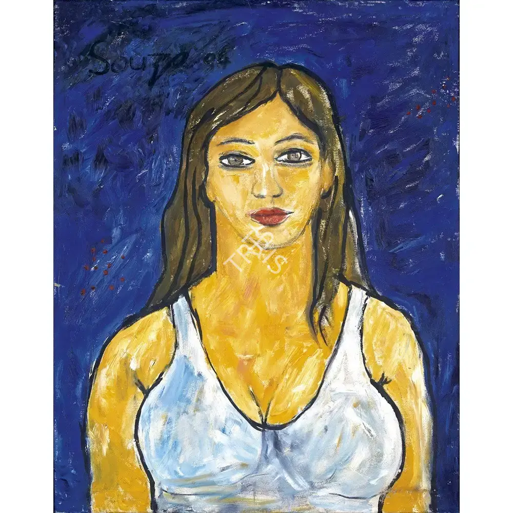 Souza, F.N. (Artist). Portrait of a Lady, 1994 | Painting