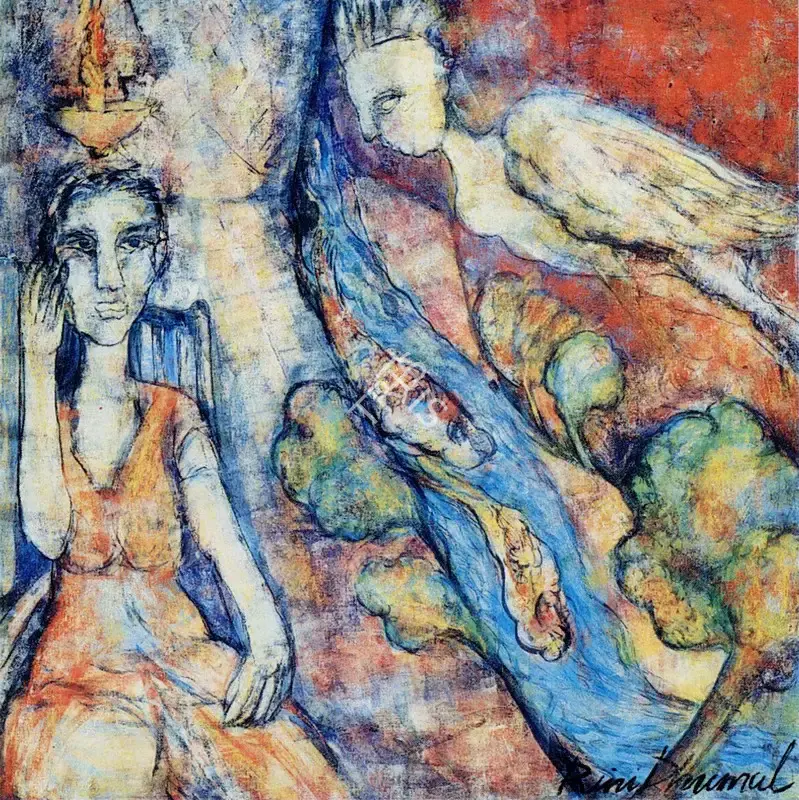 Dhumal, Rini (Artist). Fantasy II, n.d. | Painting