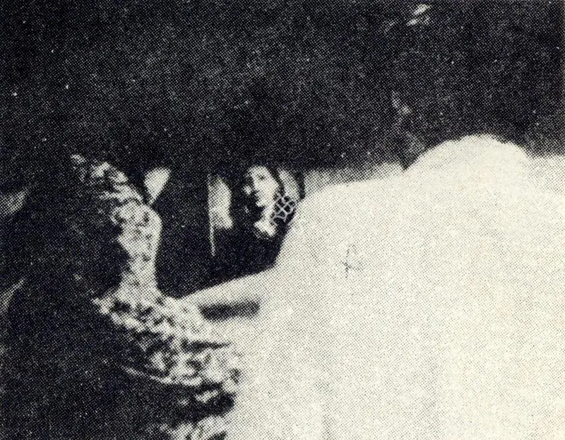 Karmakar, Radhu (Cinematographer), Awara, 1951. Still from Awara: Shot 4b | Photographic Still, Journal of Arts & Ideas, January 1993 | CinemaEducation | 00710349