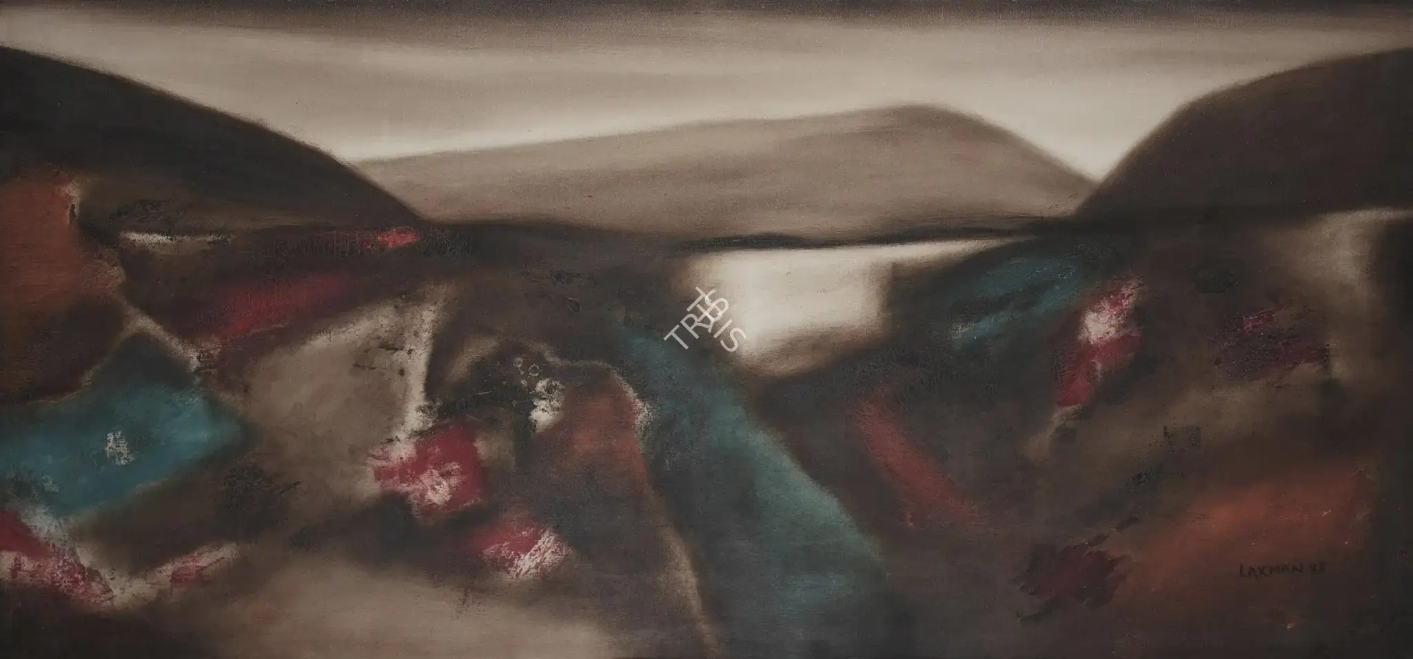 Shreshtha, Laxman (Artist). Untitled, 1985 | Painting