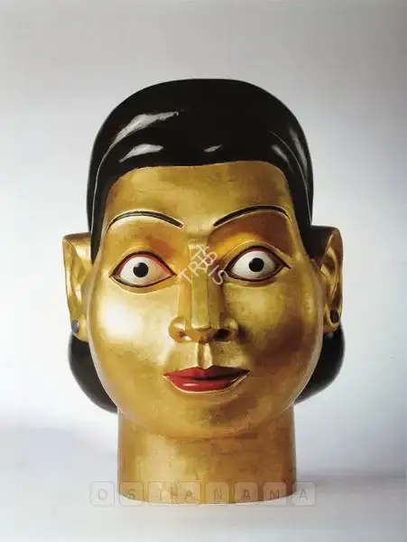 Reddy, Ravinder (Artist). Untitled. Polyester, resin, fiberglass, painted and gilded, n.d. | Sculpture | FineArts | 00898368