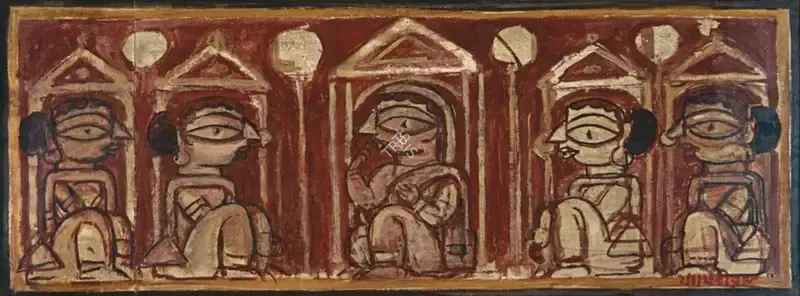 Roy, Jamini (Artist). Untitled, n.d. | Painting