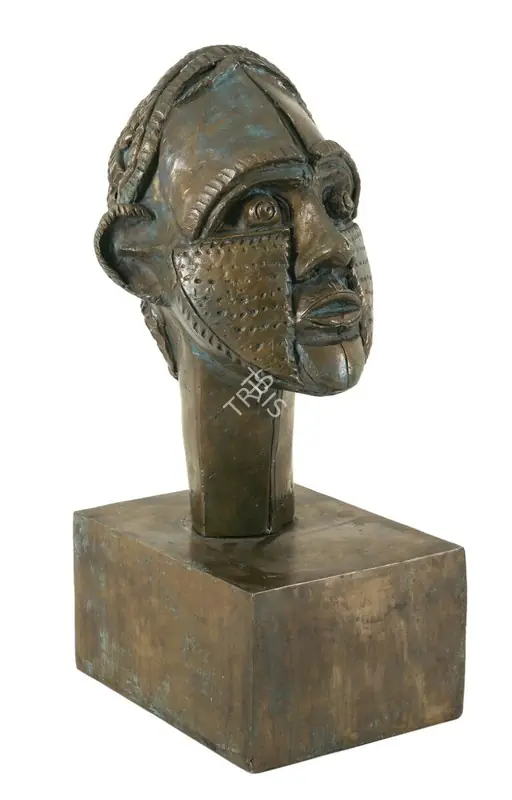 Subramanyan, K.G. (Artist). Untitled (Head), n.d. | Sculpture