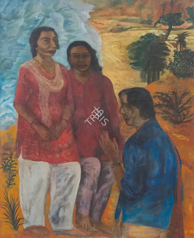 Malani, Nalini (Artist). First Romance, 1981 | Painting