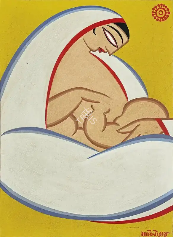 Roy, Jamini (Artist). Untitled, c.1960 | Painting