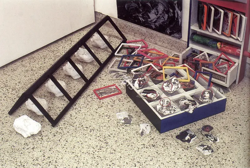Navjot (Artist). Bombay that is. Multimedia Installation, 1995 | Marg, 1996 | Installation | FineArts | 00675159