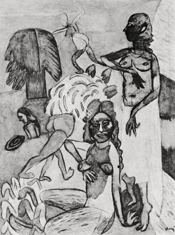 Subramanyan, K.G. (Artist). Painting, 1991 | Painting