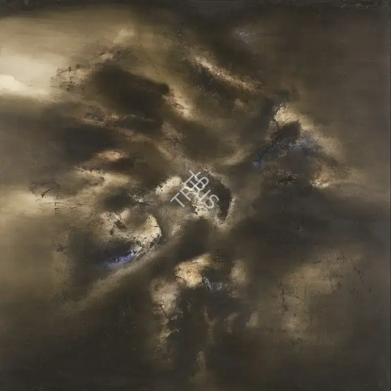 Shreshtha, Laxman (Artist). Untitled. Oil on canvas, 1970s | Painting | EconomicsArt | 00872565