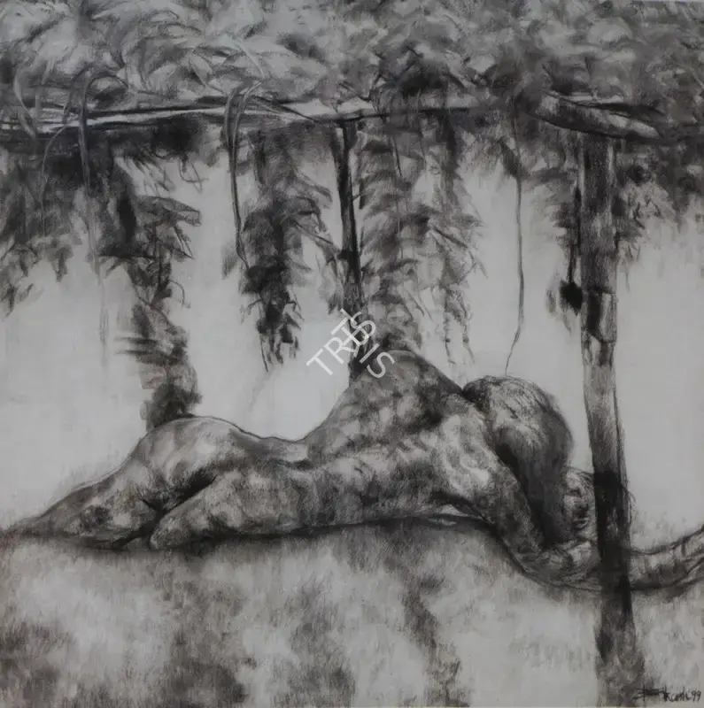 Bhattacharjee, Bikash (Artist). Untitled, 1999 | Painting