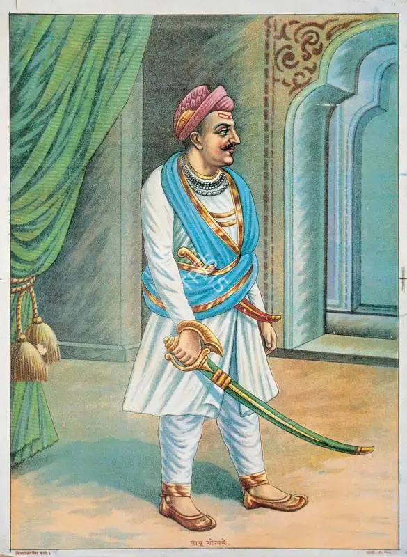 Bapu Gokhale. Chromolithographic print on paper | Lithograph | PopCulture | 00092214