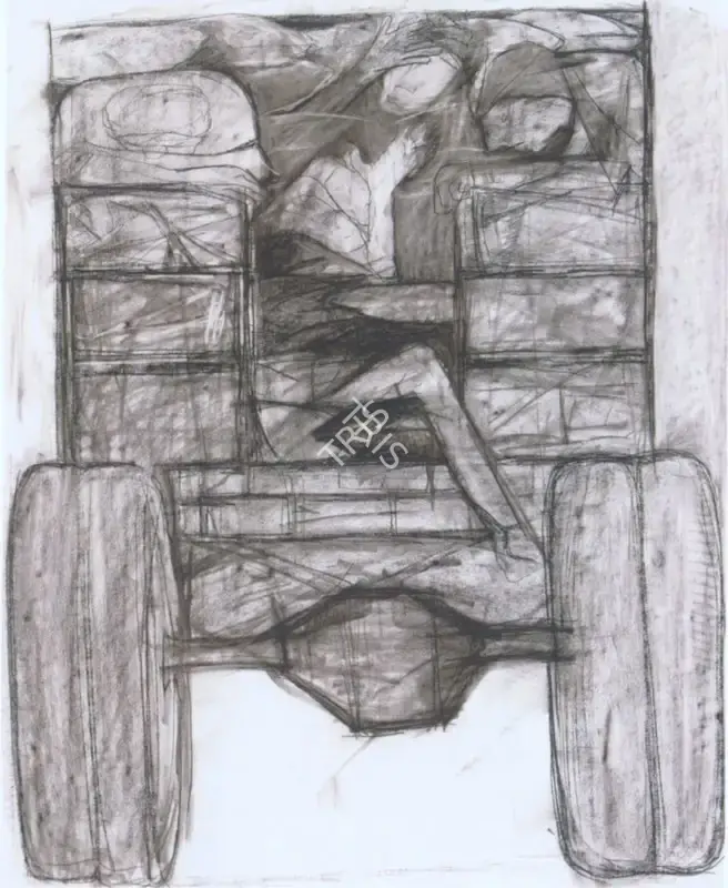 Khanna, Krishen (Artist). Truck, n.d. | Drawing