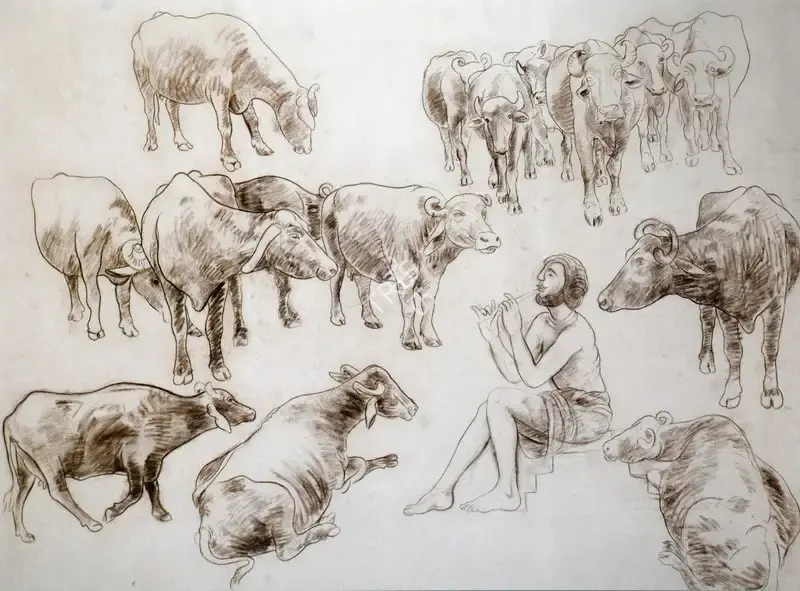 Bawa, Manjit (Artist). Untitled, n.d. | Drawing