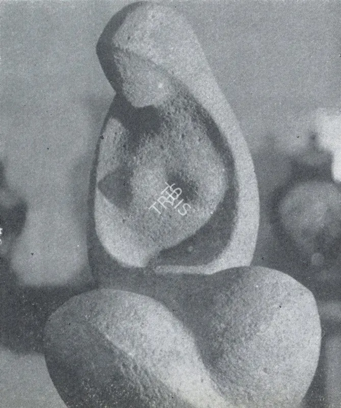 Kar, Chintamoni (Artist). Seated Woman. Vitrified Terracotta, 1960 | Marg, December 1962 | Sculpture | FineArts | 00674797