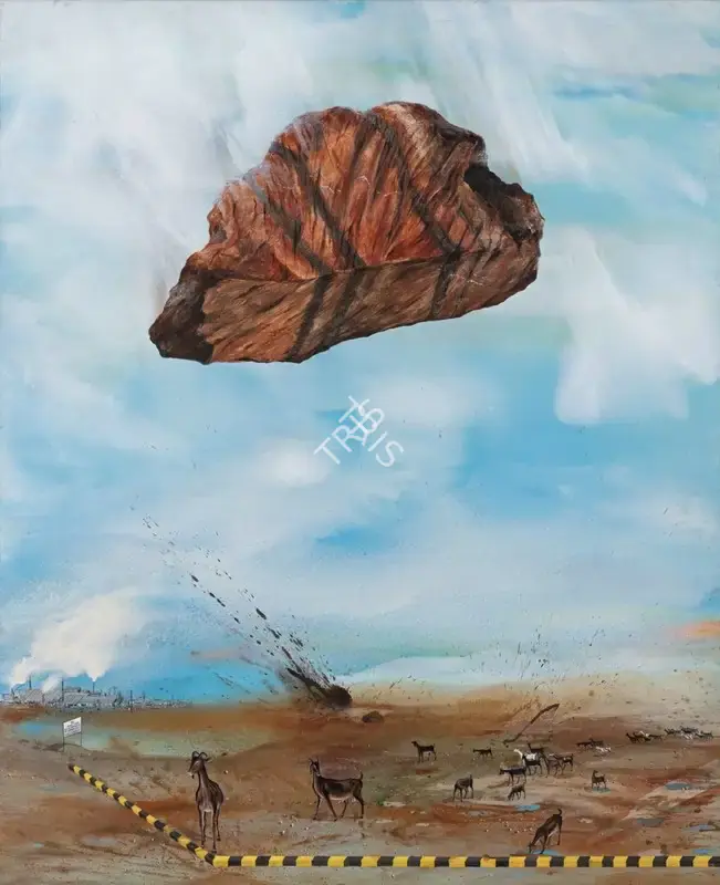 Panda, Jagannath (Artist). Untitled. Acrylic on canvas, 2004 | Painting | FineArts | 00604576