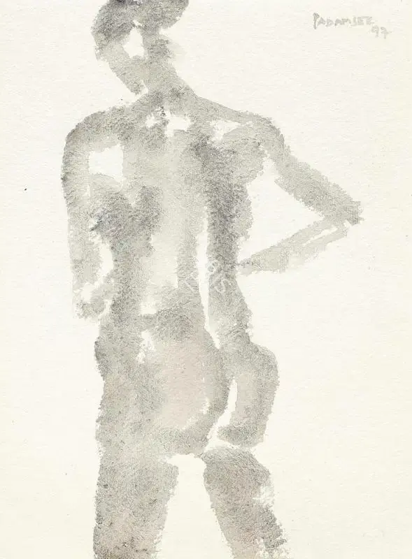 Padamsee, Akbar (Artist). Untitled (Figure), 1997 | Painting