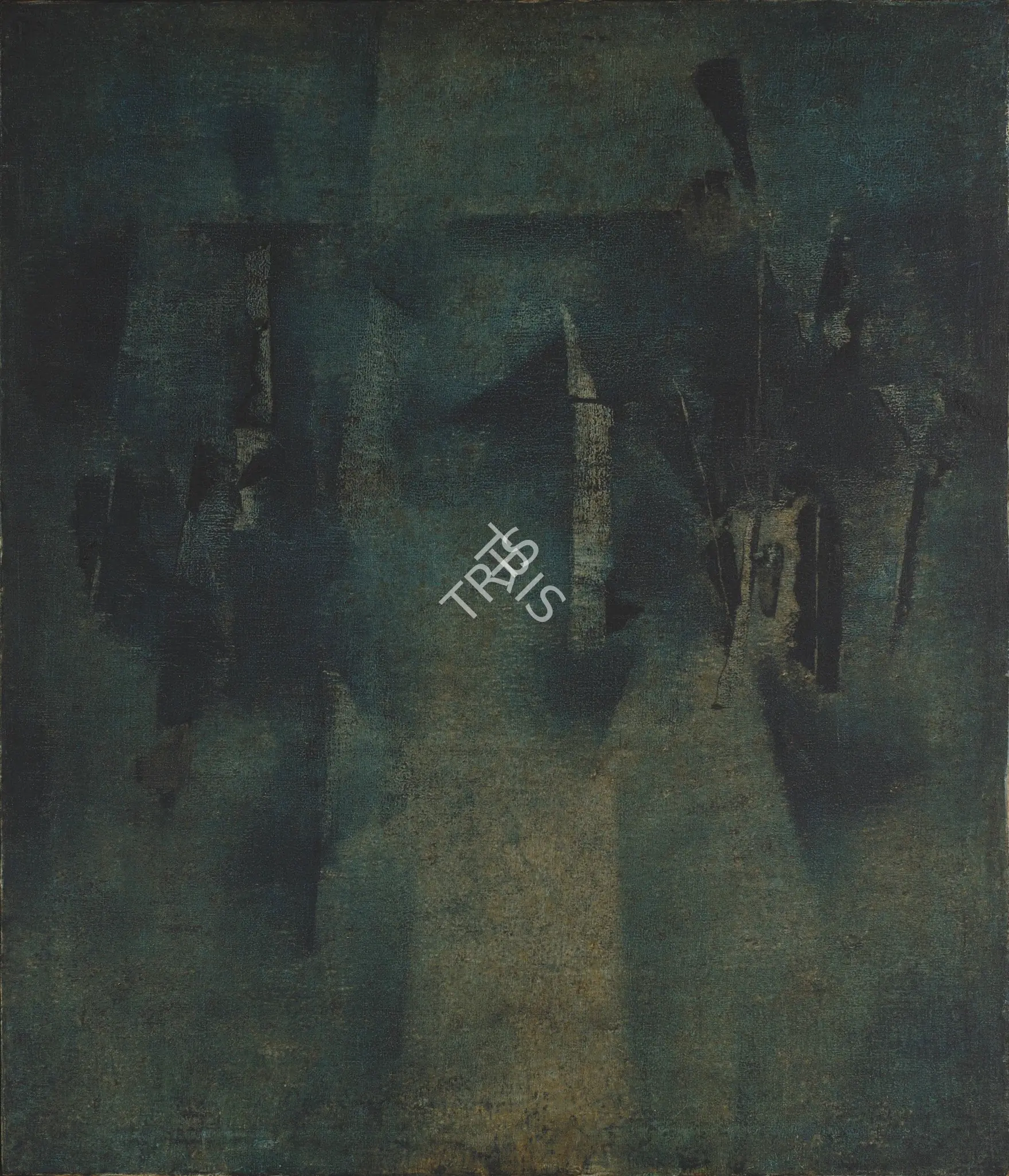 Gaitonde, V.S. (Artist). Untitled. Oil on canvas, 1969 | Painting | FineArts | 00644875
