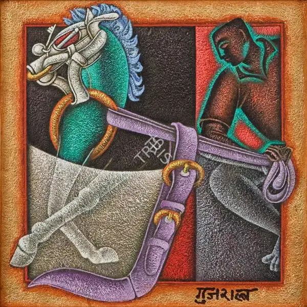 Gujral, Satish (Artist). Untitled, 2008 | Painting