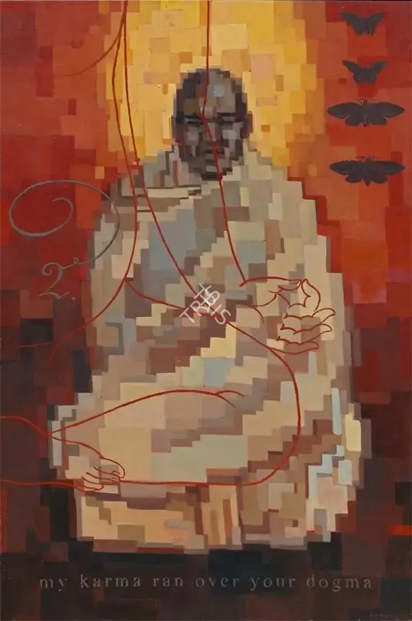 Kumar, Bari (Artist). Silence Ii. Oil on canvas, 2007 | Painting | FineArts | 00575543