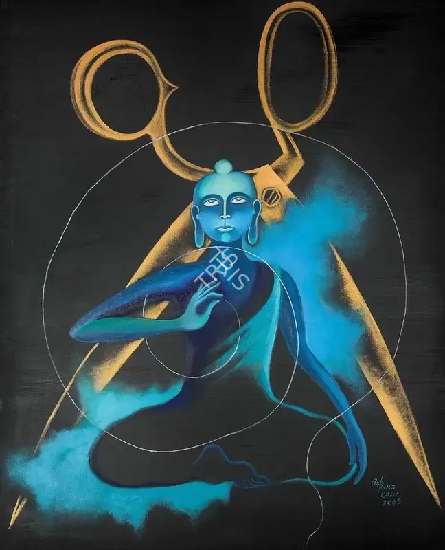 Caur, Arpana (Artist). Thread, 2006 | Painting