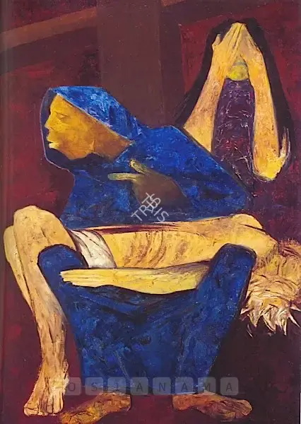 Khanna, Krishen (Artist). Pieta, 2005 | Painting