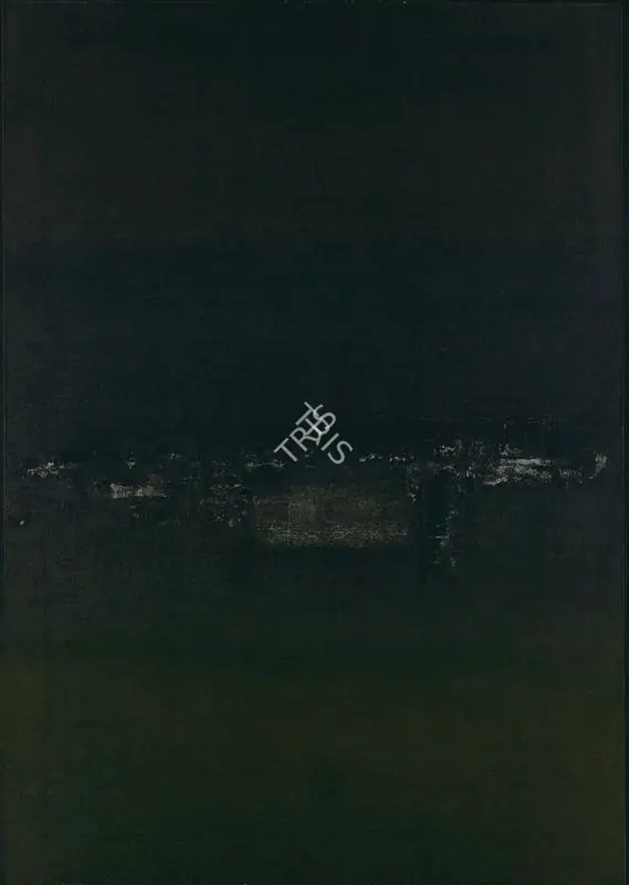 Gaitonde, V.S. (Artist). Untitled. Oil on canvas, 1963 | Painting | FineArts | 00595652
