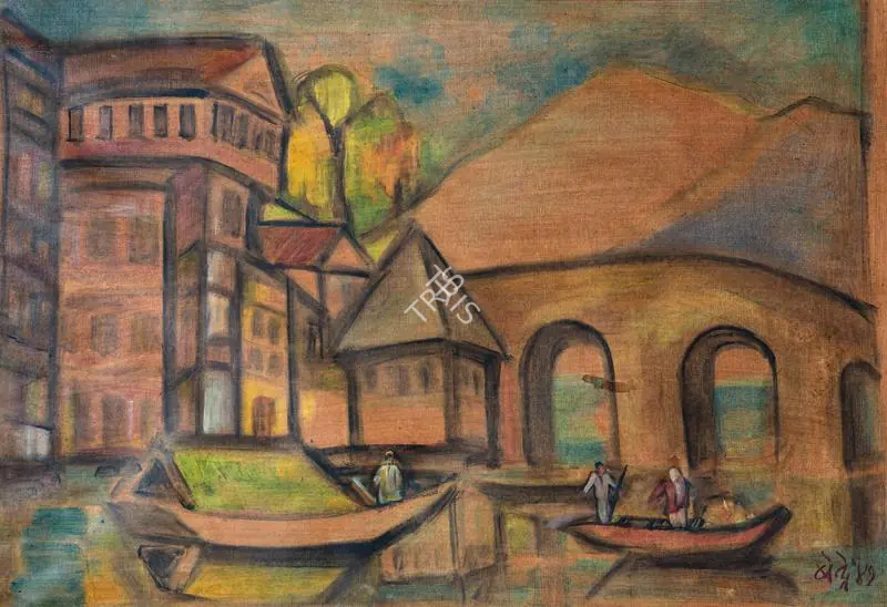 Bendre, N.S. (Artist). Kashmir Series, 1941 | Painting