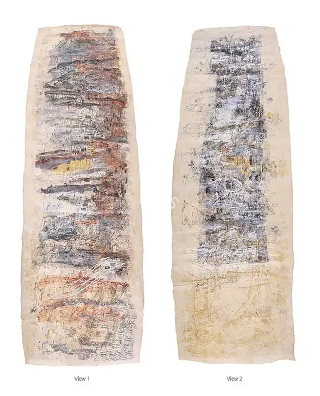 Chakravarty, Jayashree (Artist). Space Within (Double-Sided), 2005 | Painting