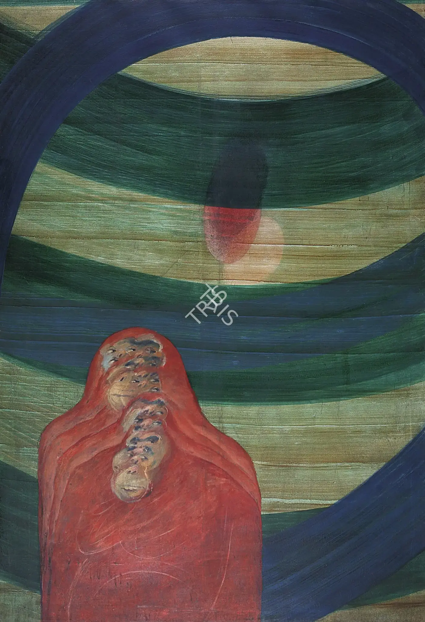 Broota, Rameshwar (Artist). Projections. Oil on canvas, 1976 | Painting | FineArts | 00645456