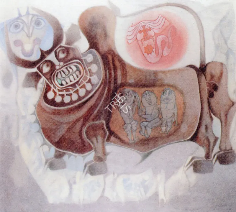 Ali, J. Sultan (Artist). Nandi, 1973 | Painting