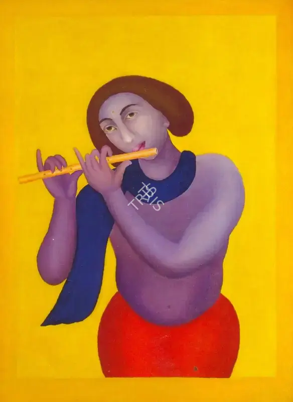Bawa, Manjit (Artist). Untitled. Oil on canvas, n.d. | Painting | FineArts | 00574850