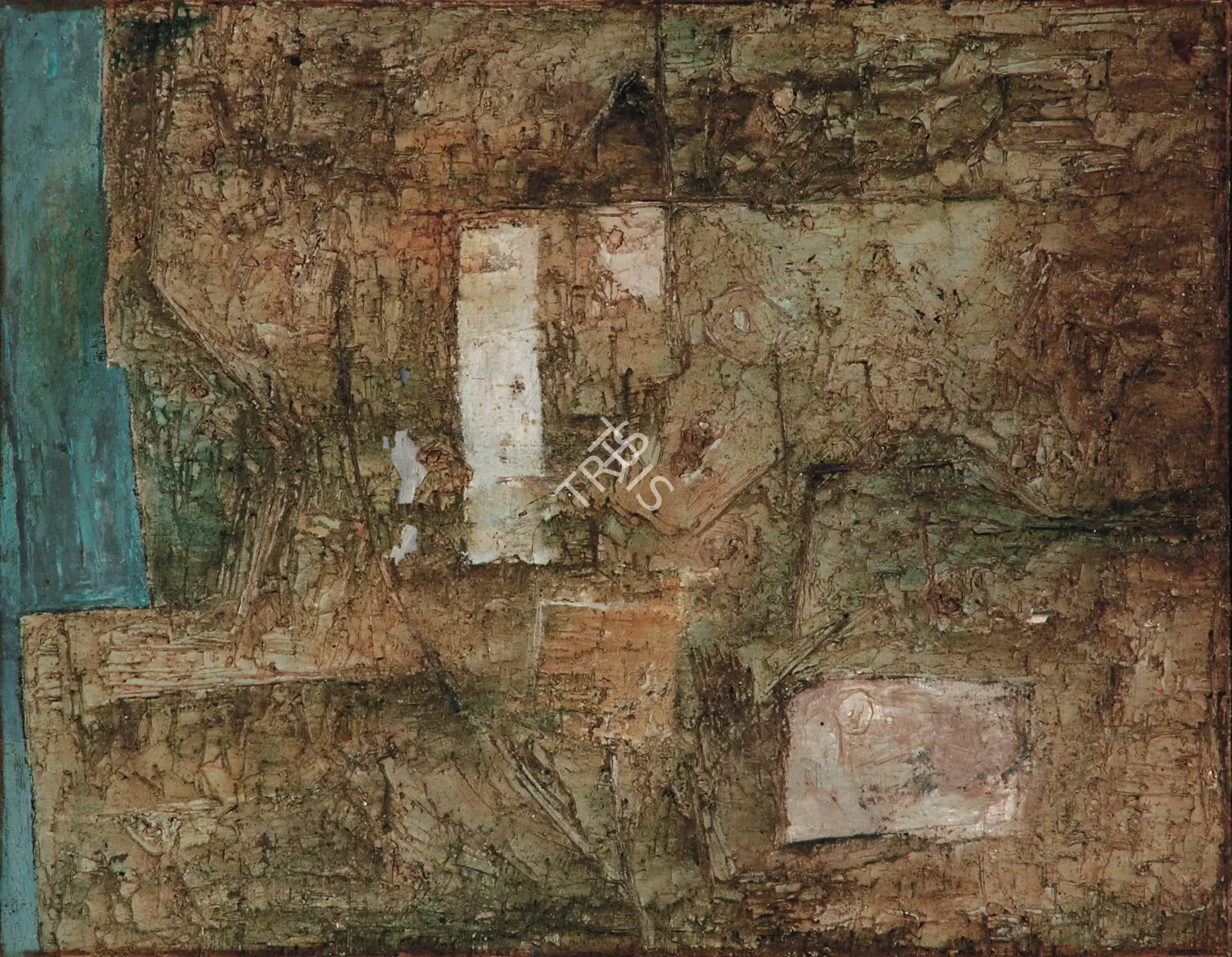 Ramkumar (Artist). Untitled (Benaras Series), c.1966 | Painting