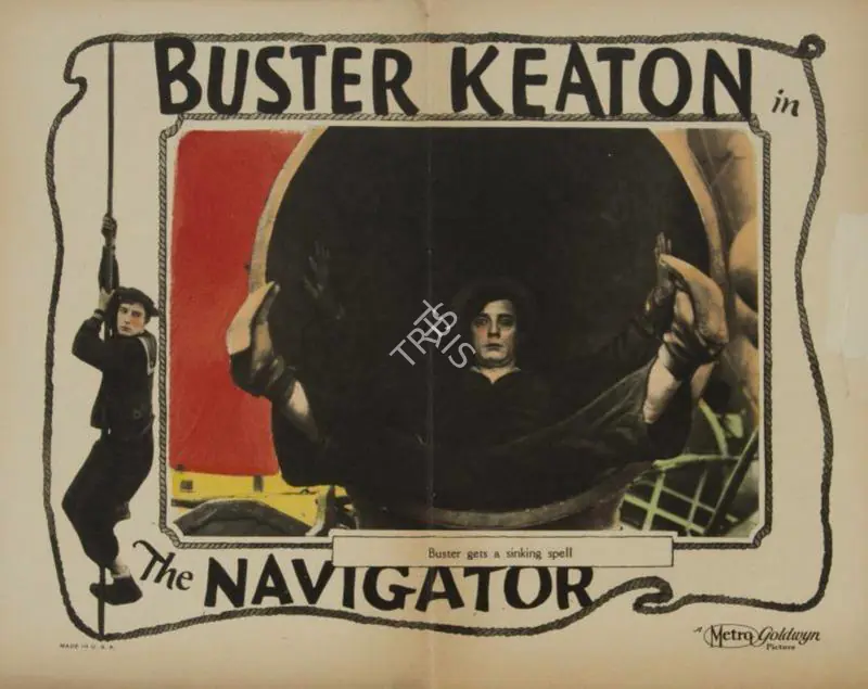 Crisp, Donald (Director), The Navigator, 1924 | Lobby card | CinemaEducation | 00790054