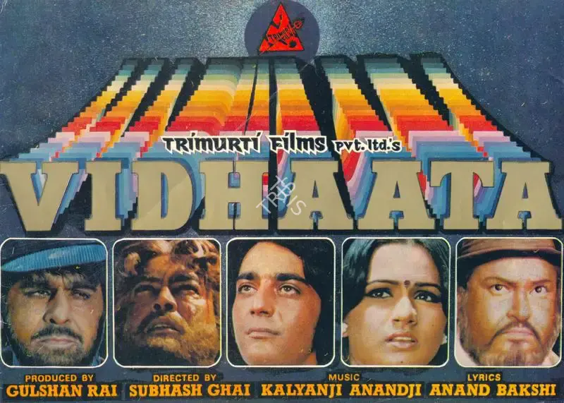 Rai, Gulshan (Producer), Vidhaata, 1982 | Song-Synopsis Booklet | CinemaEducation | 00780927