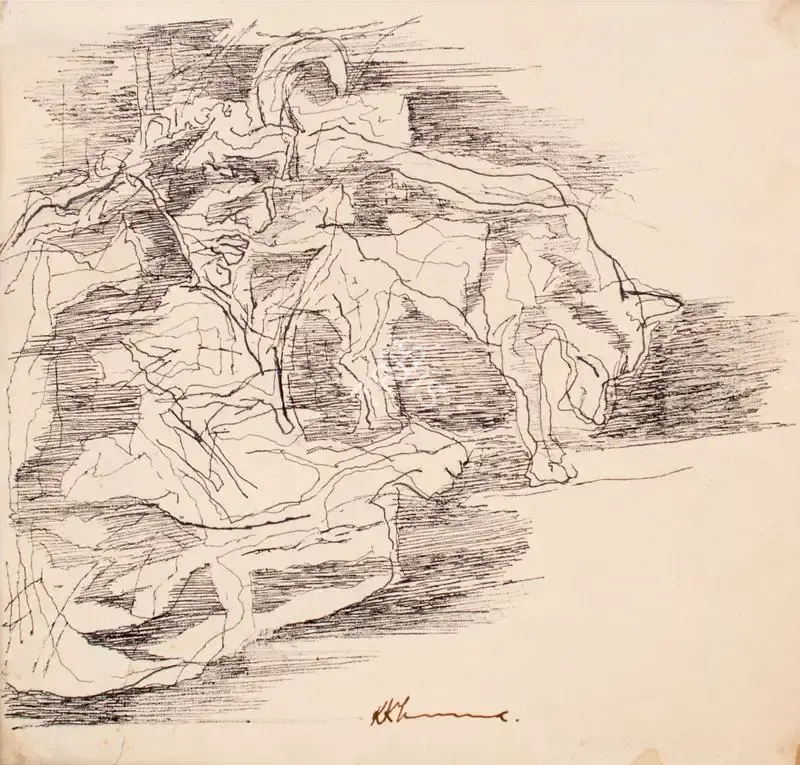 Khanna, Krishen (Artist). Untitled, n.d. | Painting