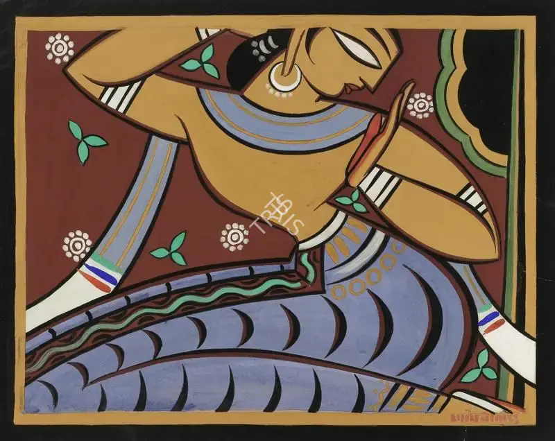 Roy, Jamini (Artist). Untitled, n.d. | Painting