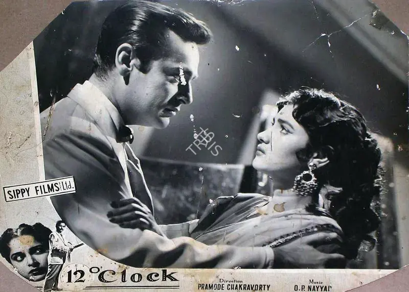 Murthy, V.K. (Cinematographer), 12 O Clock, 1958 | Lobby Card | CinemaEducation | 00809111