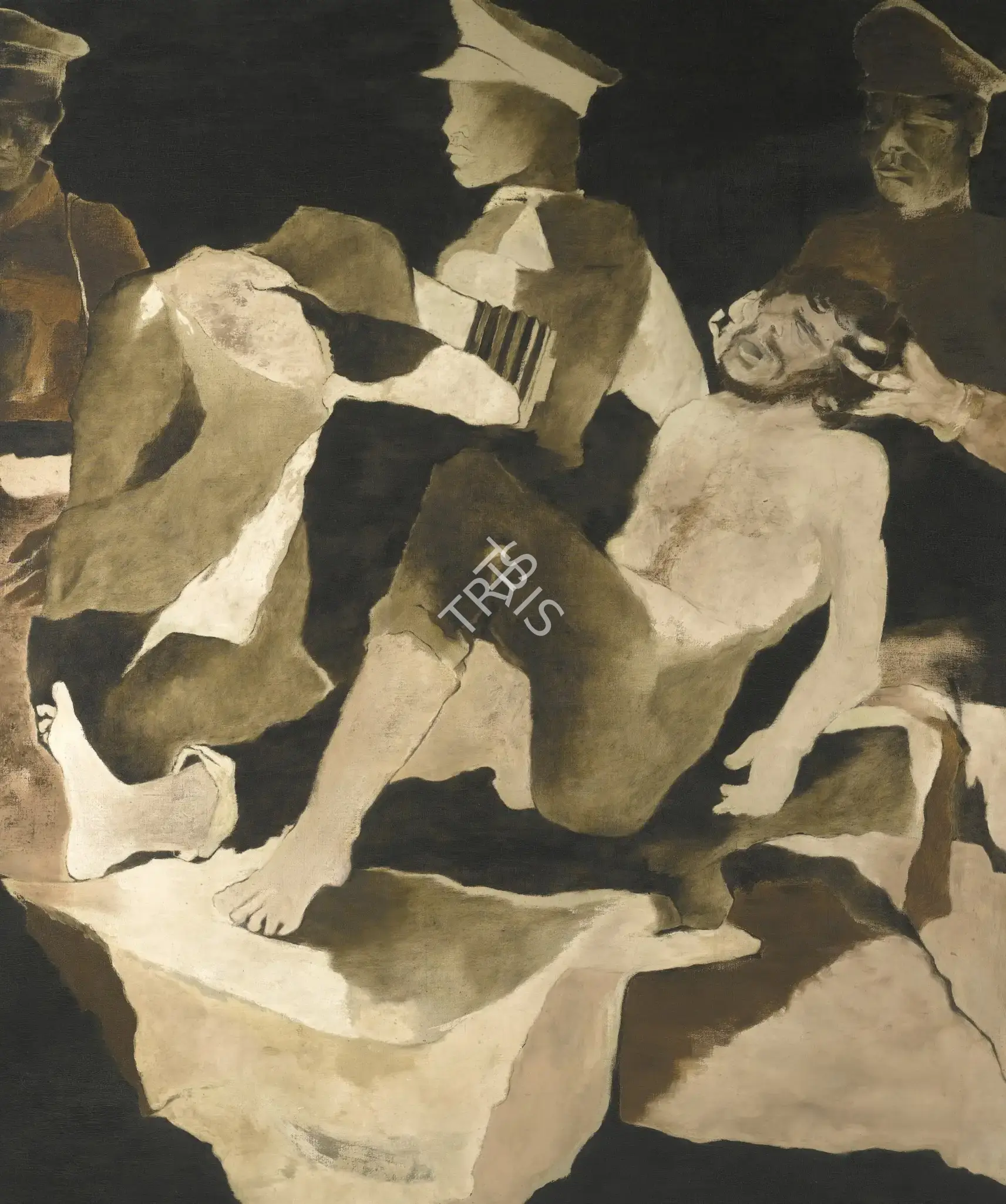 Khanna, Krishen (Artist). Che Dead - The Photograph, 1984 | Painting