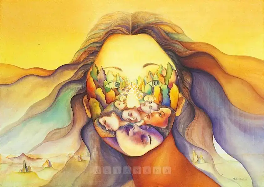 Singh, Meetali (Artist). Reflection, 2008 | Painting