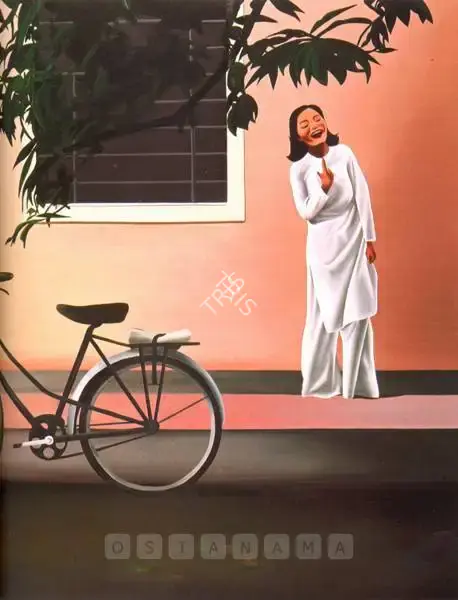 Natesan, Shibu (Artist). Oriental Lady. Acrylic on canvas, 1999-2000 | Painting | FineArts | 00898798