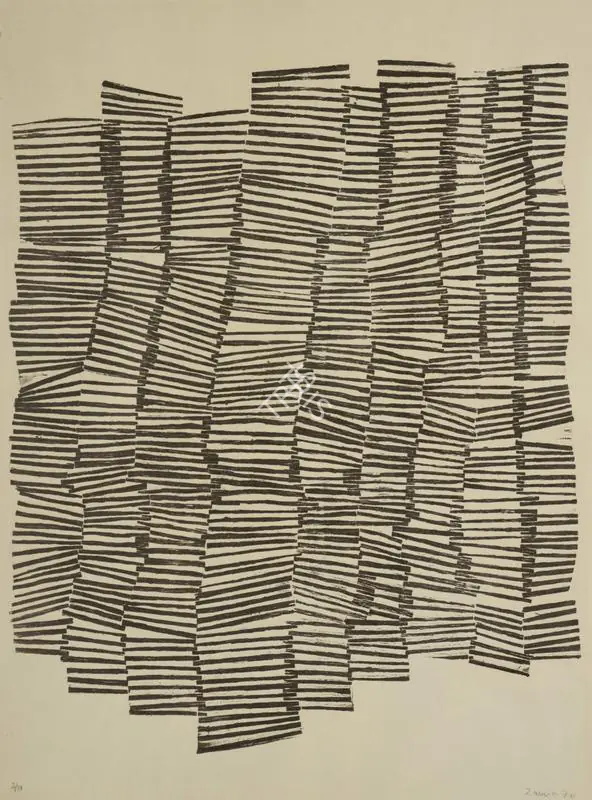 Hashmi, Zarina (Artist). Untitled, 1970 | Print